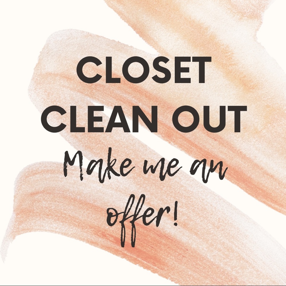All reasonable offers will be accepted!